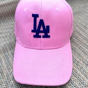 Dodgers Baseball Cap, special pink